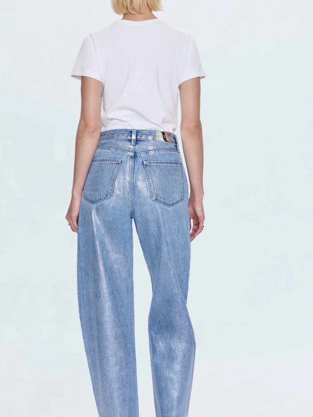 Pistola- Wes high rise barrel jeans in Spellbound - Picture 4 of 4